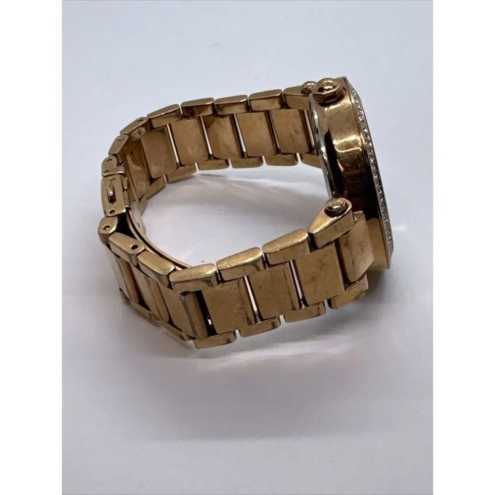 Michael Kors Parker MK5865 Women Rose Gold Analog Dial Quartz Wrist Watch JNA454